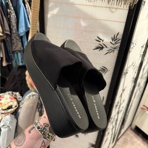 madden girl y2k black slides size 11 womens